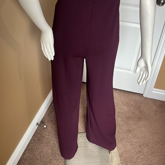 Connected Apparel Burgundy Jumpsuit - Picture 10 of 16